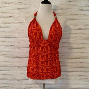 Old Navy Halter Tankini Swim Top Women's Size L